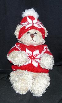Bärli in Wintertracht