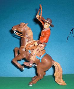 Cowboy + Pferd