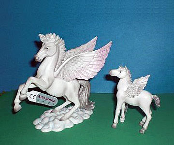 Pegasus und Fohlen