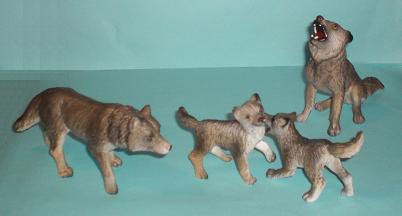 Wolfsfamilie