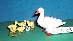 Ente mit Kücken