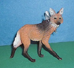 Mähnenwolf"