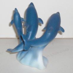 Delfine aus Plastikschaum