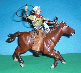 Cowboy + Pferd