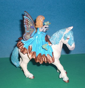 Elfenkind auf Pony