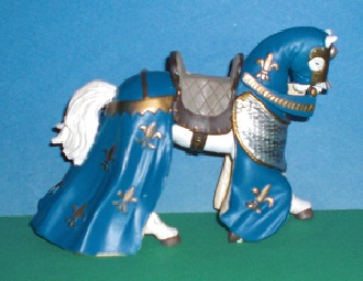 Turnierpferd Paladin blau
