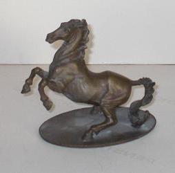 Barock Bronzepferd