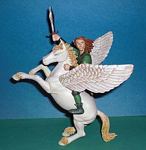 Elf auf Pegasus
