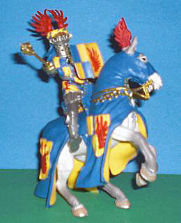 Ritter mit roten Flügeln