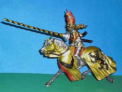 schwarzer Leopard schwarz auf gold