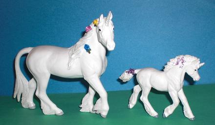 Einhorn und Baby