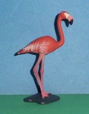 roter Flamingo