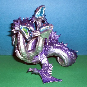 Fünfiköpfige Hydra