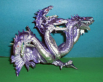 Fünfiköpfige Hydra