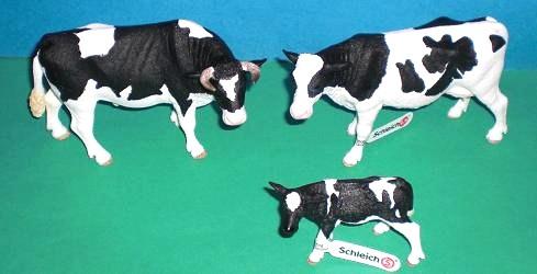 Holsteiner Kuhfamilie