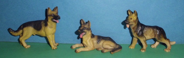 Schäferhund liegend