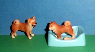 Shiba Inu und Welpe