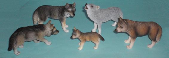 Wolfsfamilie