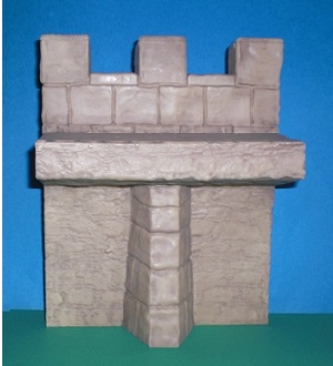 Burgmauerteil schmal