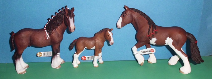 Clydesdale Familie