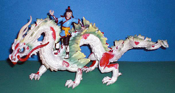 Aruun mit Drache