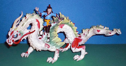 Aruun mit Drache