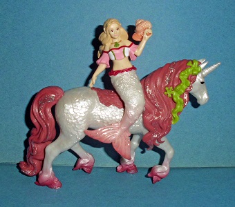 Feya auf Meeres Einhorn