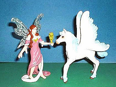 Safenja mit Pegasusfohlen