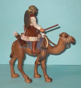 orientalischer Reiter auf Kamel