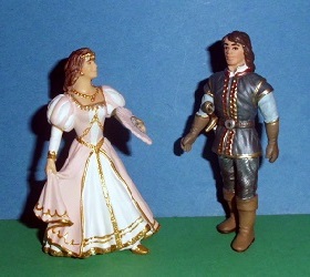 Prinz und Prinzessin