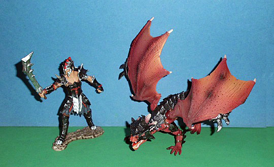 Ritter mit Drache