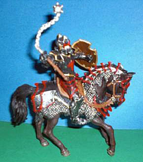 Drachenritter mit Morgenstern